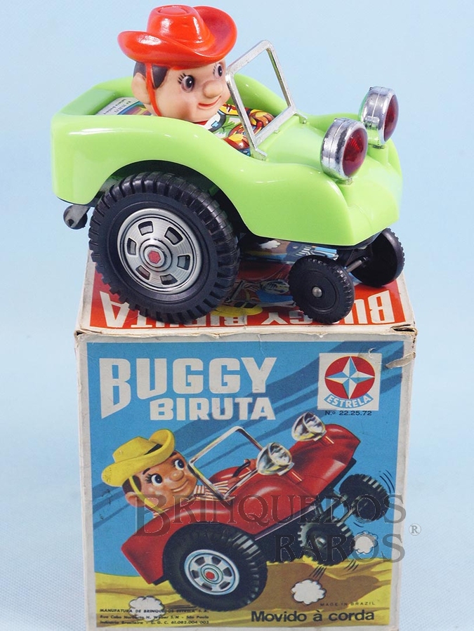 Brinquedo antigo Buggy Biruta Ano 1978
