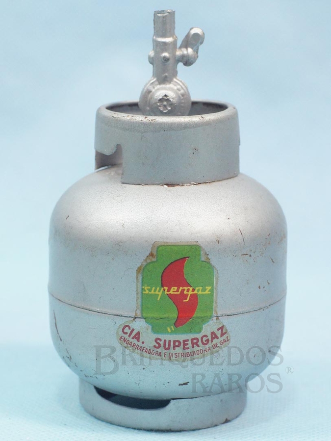 Brinquedo antigo Bujão de Gaz com 11,00 cm de altura Brinde Companhia Supergaz Década de 1960 RESERVED***RJ***