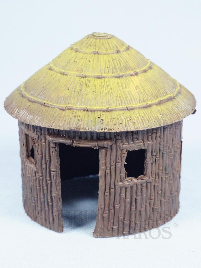 Brinquedo antigo Cabana Série África Misteriosa década de 1970 