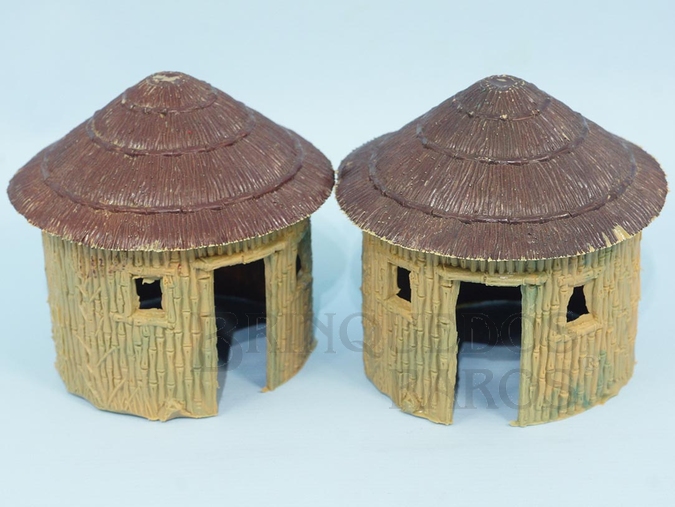 Brinquedo antigo Cabanas Série África Misteriosa década de 1970 Preço por unidade