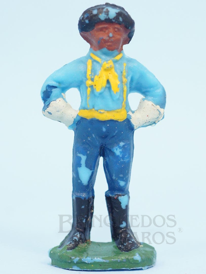 Brinquedo antigo Cabo Rusty Forte Apache Casablanca Década de 1960