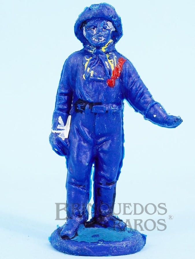 Brinquedo antigo Cabo Rusty Forte Apache Gulliver Década de 1970