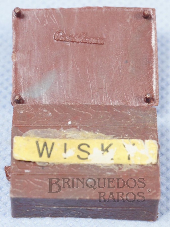 Brinquedo antigo Caixa Pequena Casablanca numerada 141 Wisky Primeiro Conjunto Caravana Ano 1964

