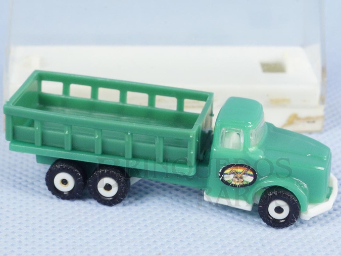 Brinquedo antigo Caminhão 6,5 cm de comprimento Década de 1990