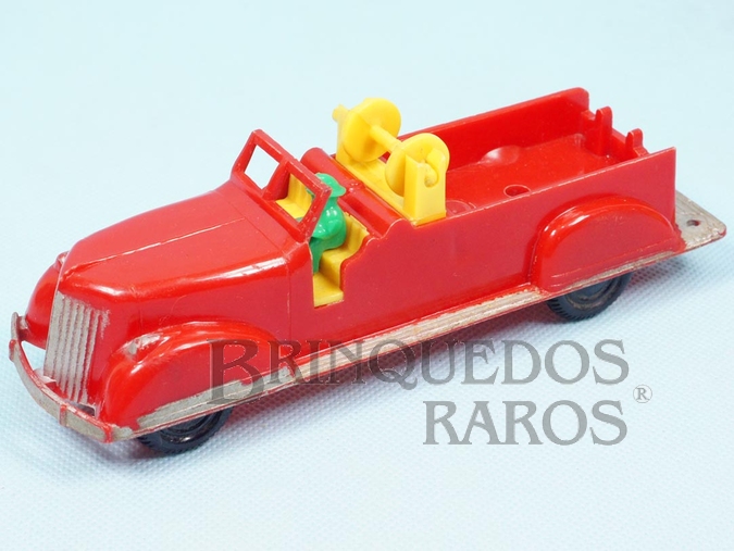 Brinquedo antigo Caminhão de Bombeiros com 14,00 cm de comprimento Década de 196
0