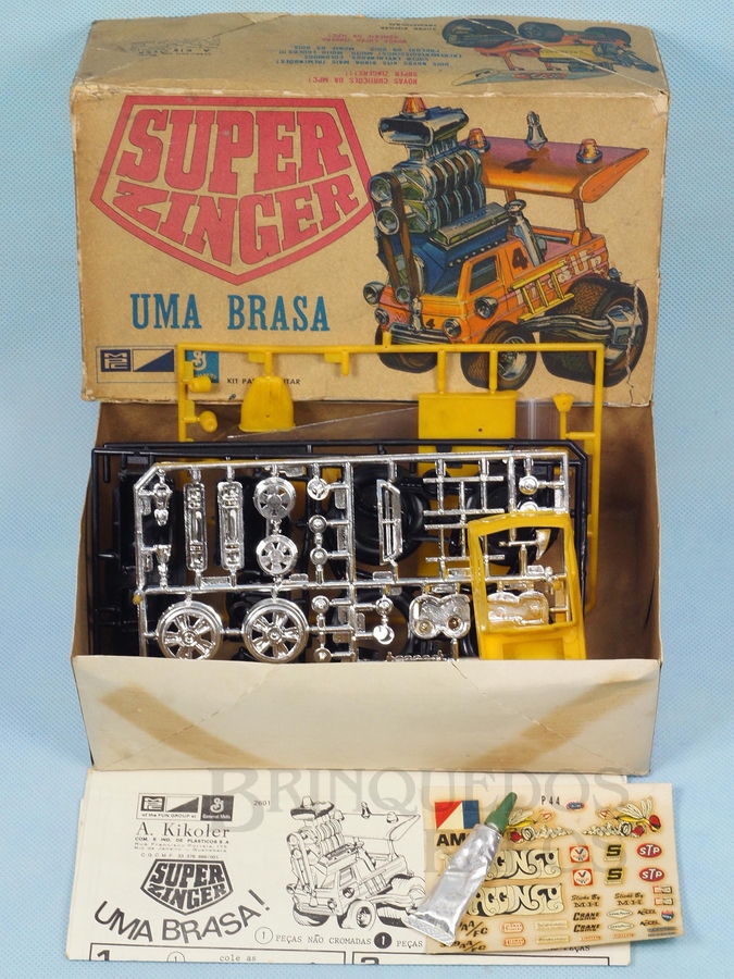 Brinquedo antigo Caminhonete Monstro Super Zinger