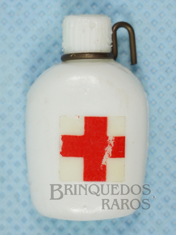 Brinquedo antigo Cantil Aventura S.O.S. Cruz Vermelha Ano 1978