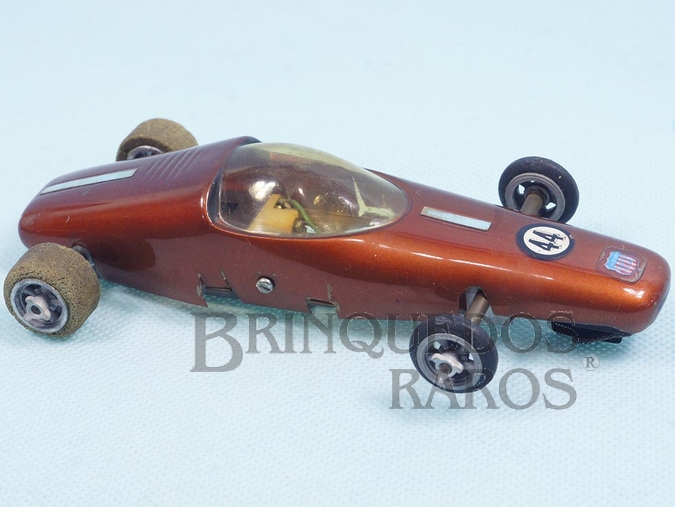 Brinquedo antigo Carro Bandit Protótipo com Carroceria Bolha Chassi e rodas de magnésio 100% original Década de 1970