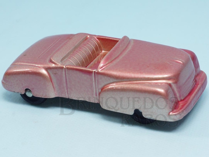 Brinquedo antigo Carro Conversível com 9,00 cm de comprimento. Década de 1950