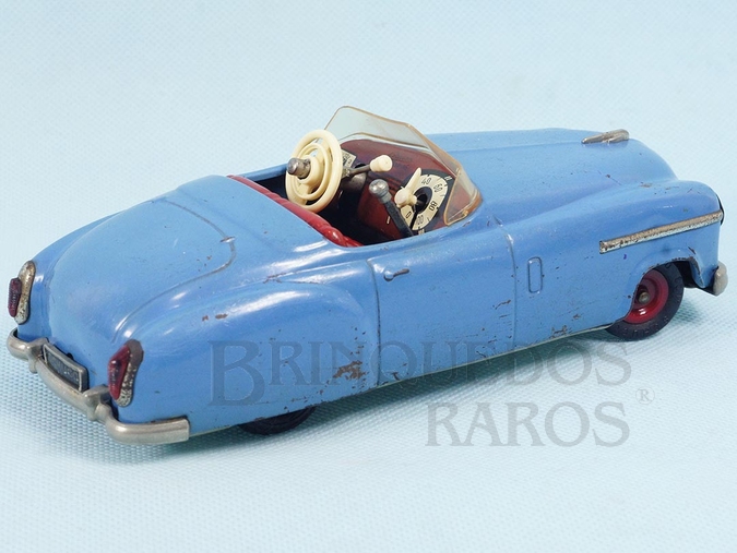 Brinquedo antigo Carro Conversível Combinato 4003 Motor com 3 marchas Neutro Ré e buzina 19,00 cm de comprimento Ano 1955 a 1966 