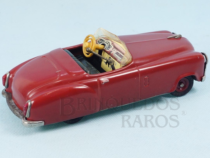 Brinquedo antigo Carro Conversível Examico II 4004 Motor com 4 marchas Neutro e Ré 19,00 cm de comprimento Ano 1957 a 1966 