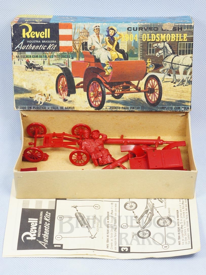 Brinquedo antigo Carro Oldsmobile 1904 Caixa dura Ano 1964