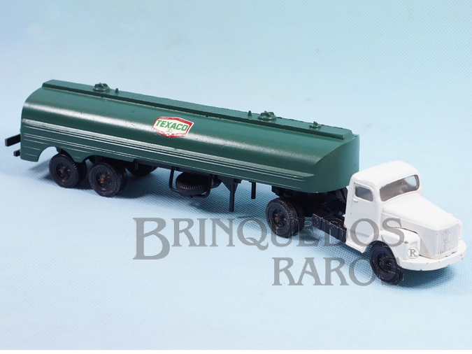 Brinquedo antigo Cavalo Mecânico Scania Vabis L111 com carreta Texaco