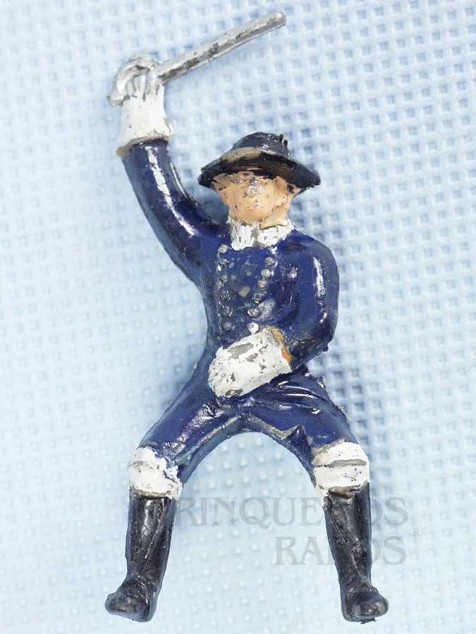 Brinquedo antigo Comandante do Exército Brasileiro a cavalo com Sabre Batalha do Tuiutí Década de 1960 