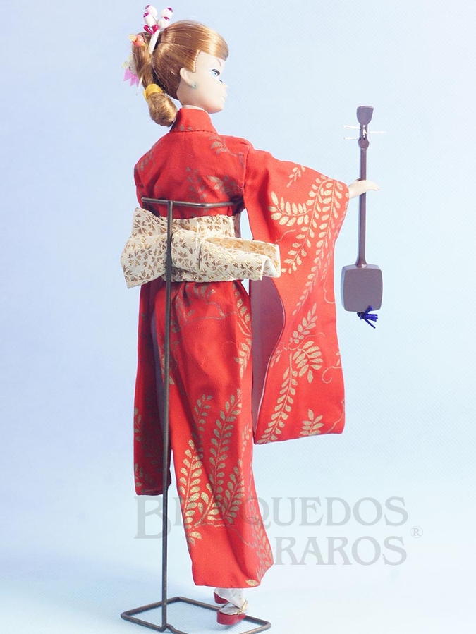 Brinquedo antigo Conjunto Barbie In Japan de 1964