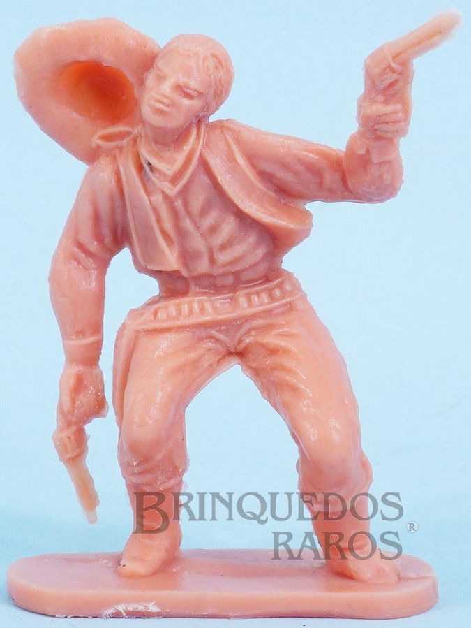 Brinquedo antigo Cowboy baleado Semelhante a Figura Gulliver Década de 1990