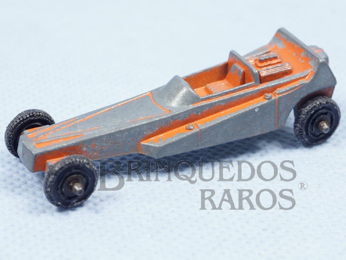 Brinquedo antigo Dragster com 6,50 cm de comprimento Década de 1960