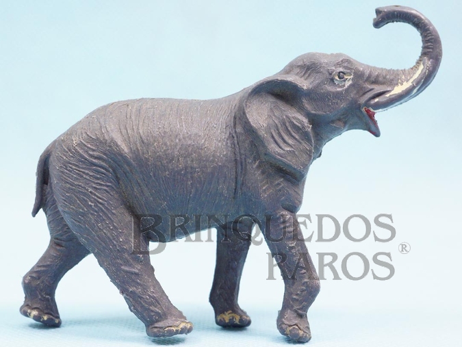Brinquedo antigo Elefante Série Zoológico Década de 1960