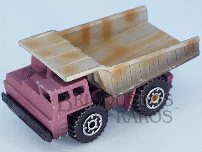 Brinquedo antigo Faun Dump Truck Superfast Década de 2000