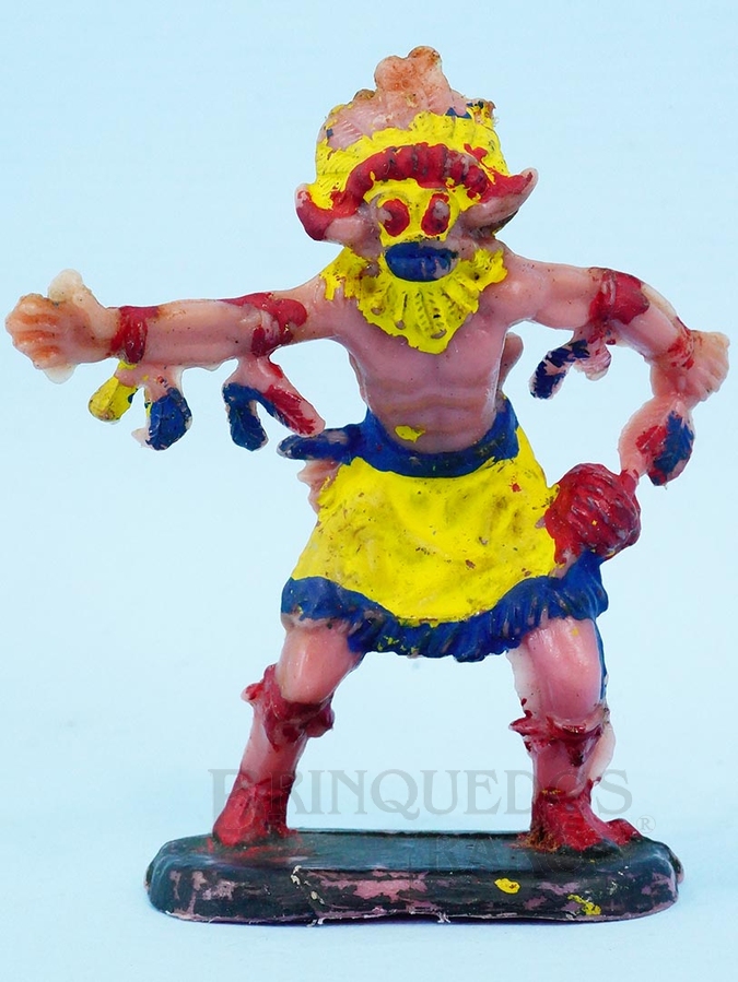 Brinquedo antigo Feiticeiro da Tribo Gulliver Década de 1970