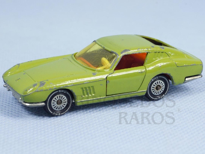 Brinquedo antigo Ferrari Berlinetta 275 GTB verde Brasilianische Siku Alfema Década de 1980