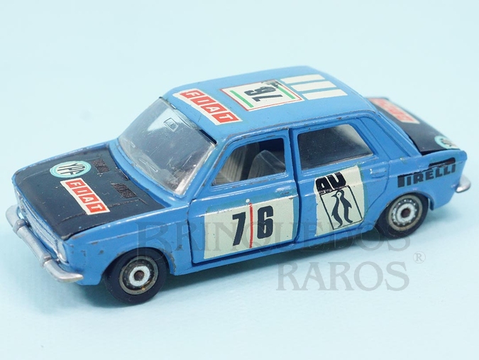 Brinquedo antigo Fiat 128 versão Rally Década de 1970

