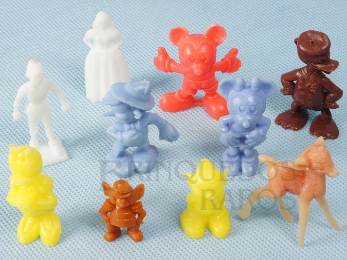 Brinquedo antigo Figuras Walt Disney Brinde Coca Cola Década de 1970 Preço por unidade