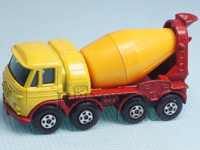 Brinquedo antigo Caminhão Betoneira Foden Concrete Truck Superfast Transitional Weels
