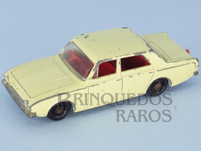 Brinquedo antigo Ford Corsair black plastic Regular Wheels 
