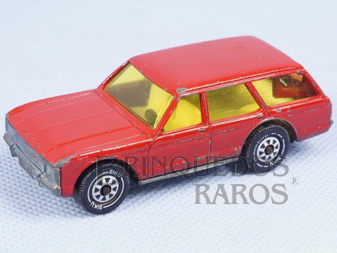 Brinquedo antigo Ford Granada Turnier vermelho Brasilianische Siku Alfema Década de 1980