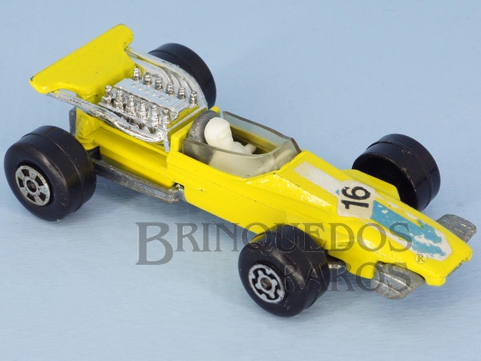 Brinquedo antigo Formula 1 Superfast amarelo