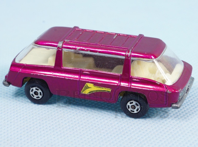 Brinquedo antigo Freeman Intercity Commuter Superfast vermelho metálico