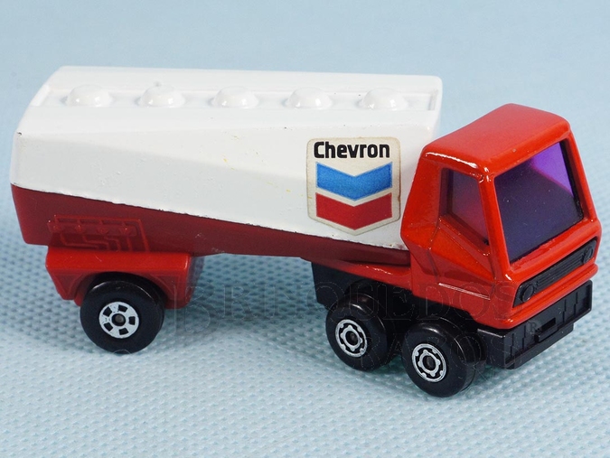 Brinquedo antigo Freeway Gas Tanker Superfast Chevron