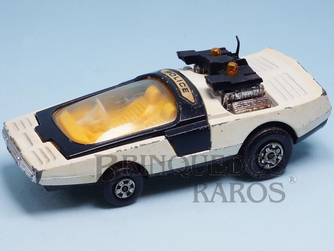 Brinquedo antigo Fuzz Buggy Chassi Bandolero Série Speed Kings Brazilian Matchbox Inbrima Década de 1970