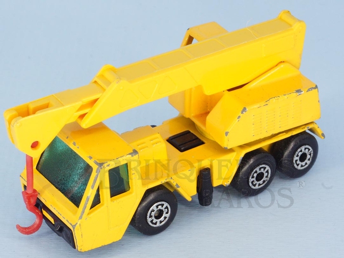 Brinquedo antigo Guindaste Crane Truck Superfast Brazilian Matchbox Inbrima 1970