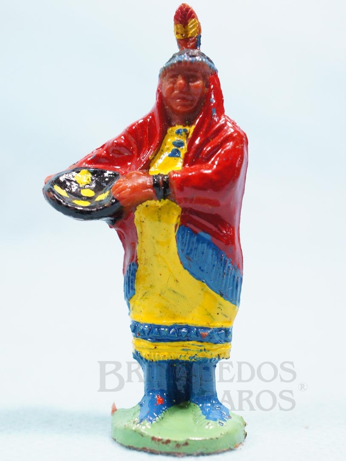 Brinquedo antigo Índia Velha com cesto Casablanca numerado 135