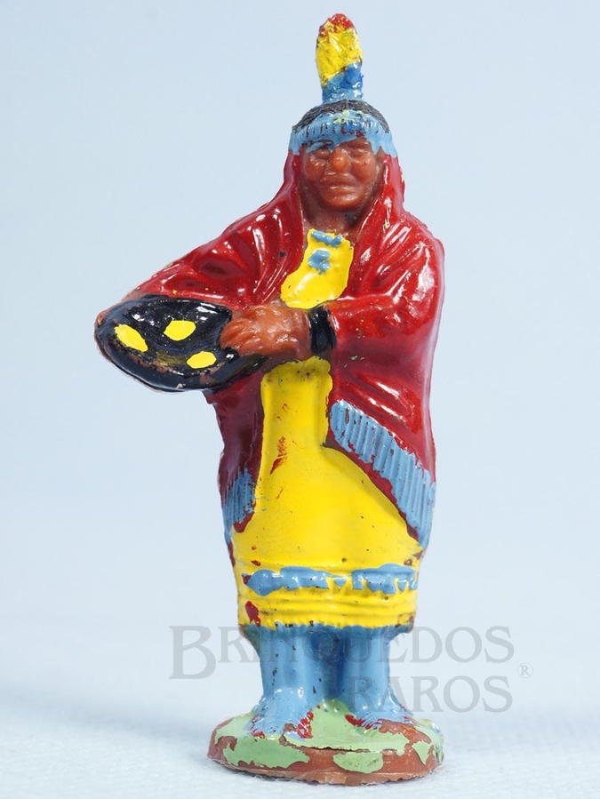 Brinquedo antigo Índia Velha com cesto Casablanca numerado 135