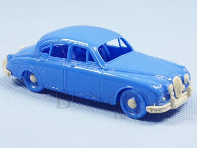 Brinquedo antigo Jaguar Mk2 Kit montado Década de 1970