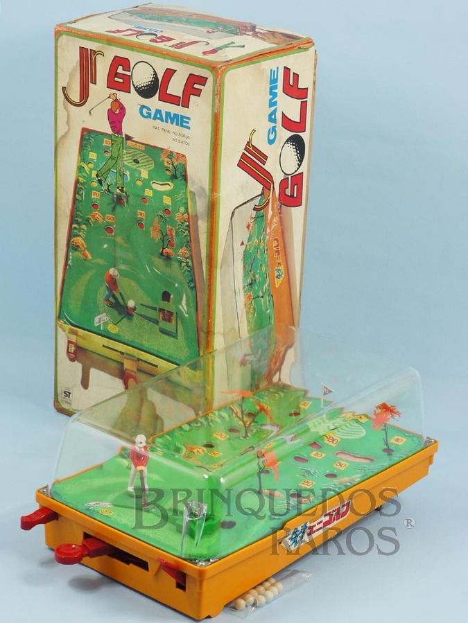 1980年代　Jr Golf Game/ Made in Japan Brinquedos Raros - Jogo Jr Golf Game com 34,00 x 20,00 cm de Base
