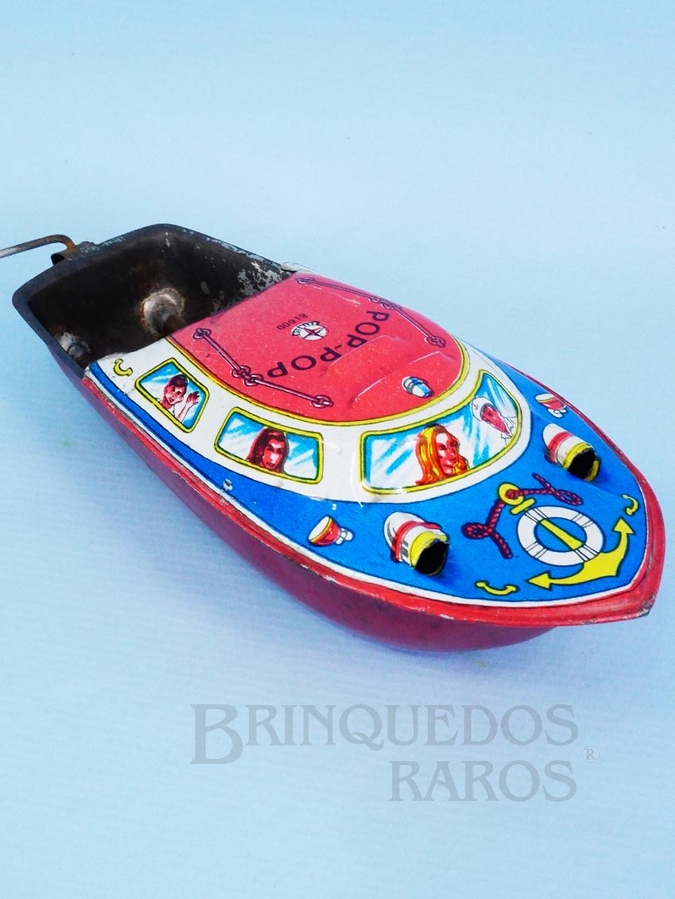 Brinquedo antigo Lancha Pop Pop original Ano 1972