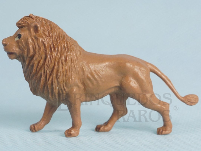 Brinquedo antigo Leão Série Zoológico Década de 1960
