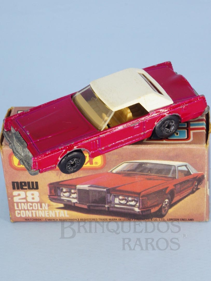 Brinquedo antigo Lincoln Continental Mk V Superfast
