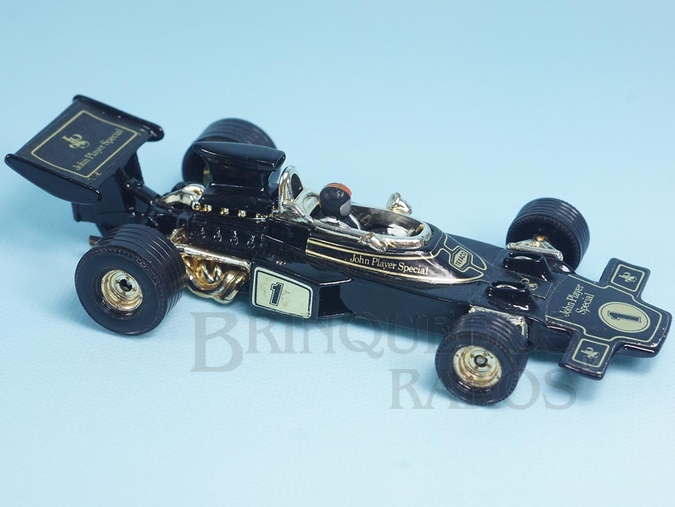 Brinquedo antigo Lotus 72C John Player Special Edição Comemorativa Emerson Fittipaldi Ano 1973