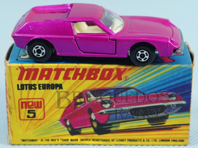 Brinquedo antigo Lotus Europa Superfast pink