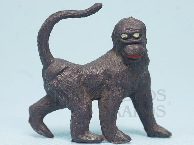 Brinquedo antigo Macaco Série Zoológico Década de 1960