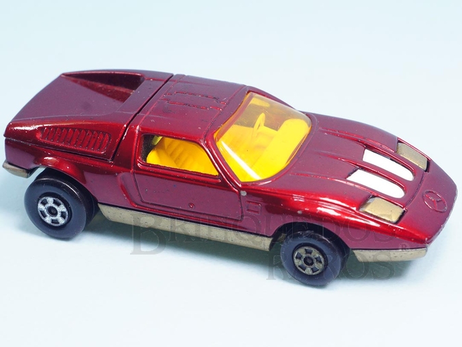 Brinquedo antigo Mercedes Benz C111 Série Speed Kings Década de 1970