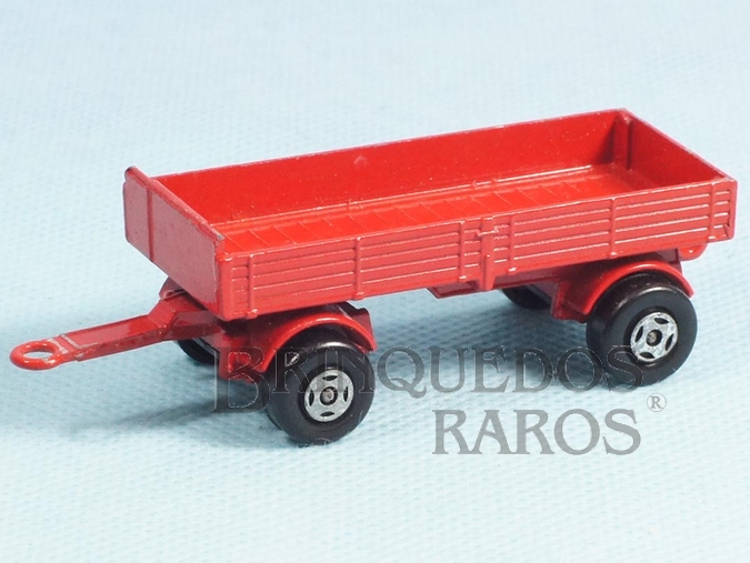 Brinquedo antigo Mercedes Trailer Superfast vermelho