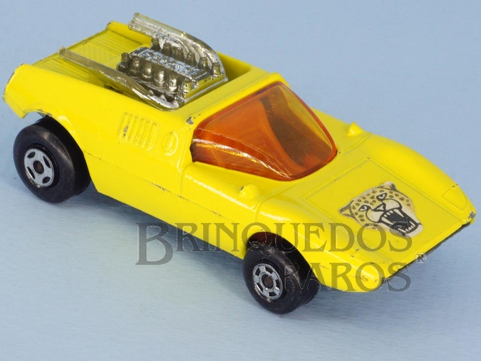 Brinquedo antigo Mod Rod Superfast rodas pretas