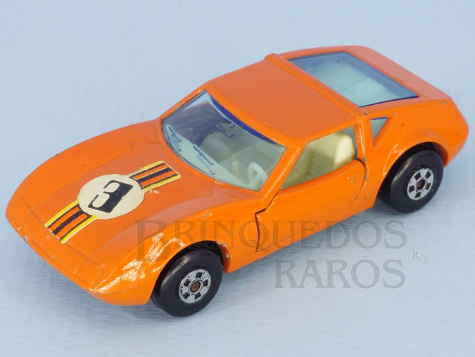 Brinquedo antigo Monteverdi Hai Superfast laranja 3 label
