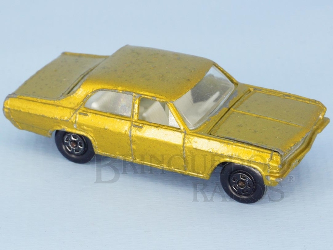 Brinquedo antigo Opel Diplomat black plastic Regular Wheels